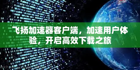 飞扬加速器客户端，加速用户体验，开启高效下载之旅
