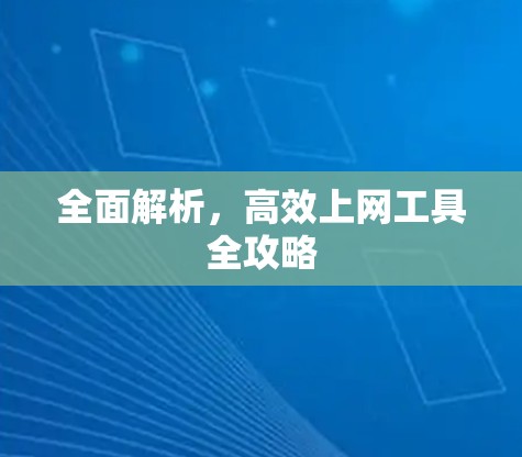 全面解析，高效上网工具全攻略