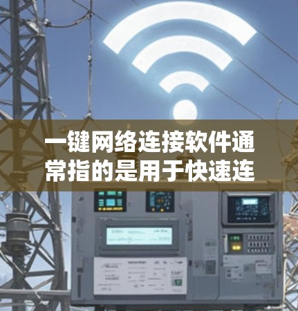 一键网络连接软件通常指的是用于快速连接网络设备或管理网络连接的工具。以下是一些常见的一键网络连接软件 一键网络连接软件通常指的是用于快速连接网络设备或管理网络连接的工具。以下是一些常见的一键网络连接软件
