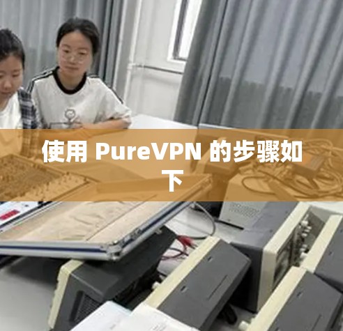 使用 PureVPN 的步骤如下 使用 PureVPN 的步骤如下