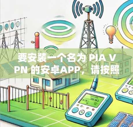 要安装一个名为 PIA VPN 的安卓APP,请按照以下步骤进行 要安装一个名为 PIA VPN 的安卓APP,请按照以下步骤进行