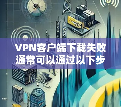 VPN客户端下载失败通常可以通过以下步骤来解决