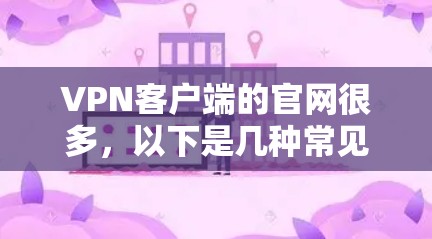 VPN客户端的官网很多,以下是几种常见的VPN客户端的官网